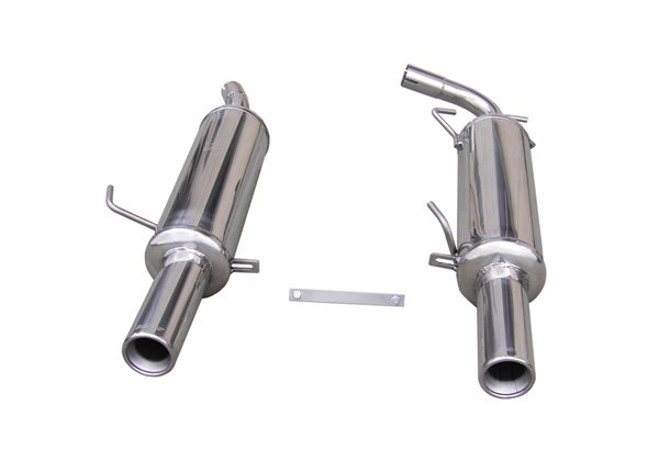 Escape Inoxcar para Renault Clio RS (Fase 3) 2004- 2x80mm 