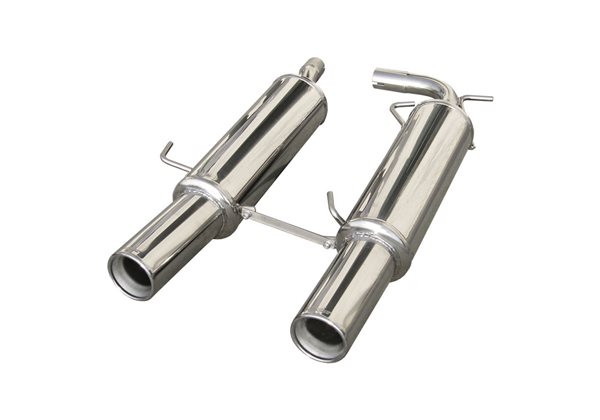 Escape Inoxcar para Renault Clio RS (Fase 3) 2004- 2x102mm 