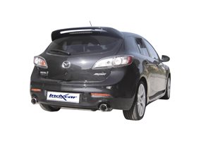 Escape Inoxcar para Mazda 3 2.3Di MPS (260pk) 2010- Links/Rechts 102mm 