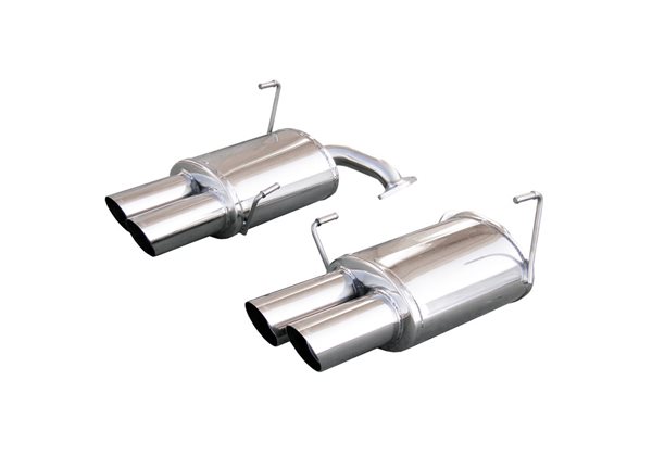 Escape Inoxcar para Subaru Impreza WRX STi (300pk) 2010- Links/Rechts 2x90mm Racing 