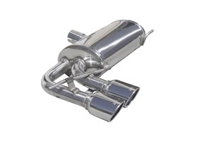 Escape Inoxcar para Audi S3 8P Sp.back 2.0 TFSi (265pk) 2008- 2x80mm X-Race (Ø65mm) 