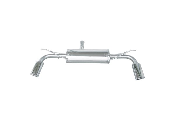 Escape Inoxcar para Audi Q7 3.0 TDi V6 (233pk) 2006- Links/Rechts 120x80mm Oblique 