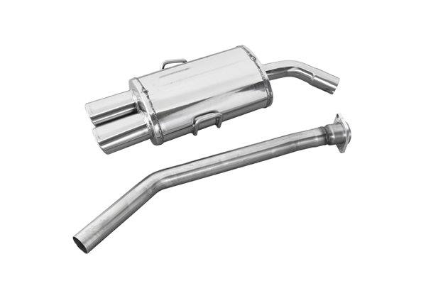 Escape Inoxcar para BMW 3-Serie E36 320i 1992- 2x90x70mm 