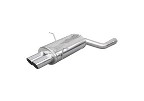 Escape Inoxcar para BMW 3-Serie E46 320i 1998- 2x80mm Racing 