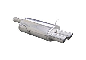 Escape Inoxcar para BMW 3-Serie E46 330i/Ci/Xi 2000- 2x80mm Racing 