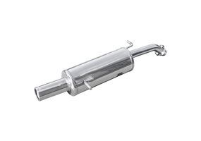 Escape Inoxcar para Citroën C2 1.1 (60pk) 2003- 80mm 