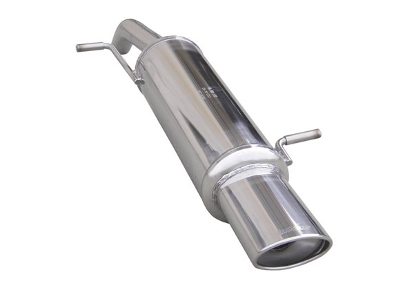 Escape Inoxcar para Citroën C2 1.6 16v VTS (122pk) 2003- 120x80mm 