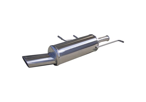 Escape Inoxcar para Citroën C4 1.4 16v (88pk) 2005- 120x80mm 