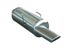 Escape Inoxcar para Citroën Saxo 1.4 (75pk) 1996- 120x80mm 