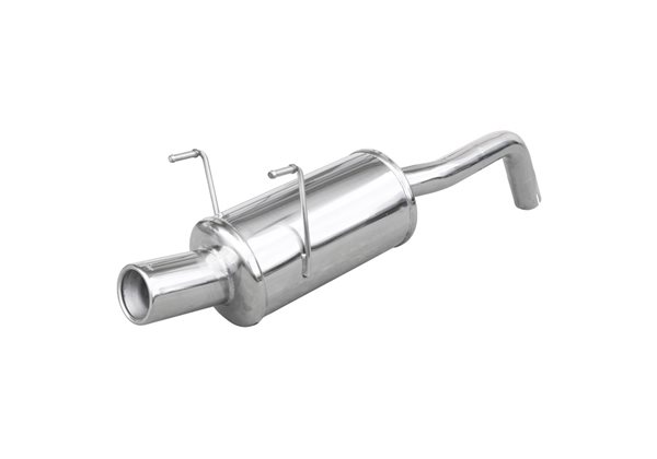 Escape Inoxcar para Fiat 500 1.3 MJET (75pk) 2007- 80mm 