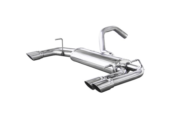 Escape Inoxcar para Fiat 500 Abarth 1.4T-Jet (135-160pk) 2008- + Cabrio 2010- 2x60mm (Ø48mm) 