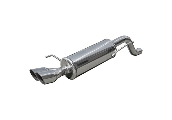 Escape Inoxcar para Fiat Punto EVO 1.4TB MultiAir (165pk) 2010- 2x80mm Racing 