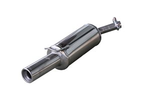 Escape Inoxcar para Ford Fiesta 1.1 (49pk) 1989-90 80mm 