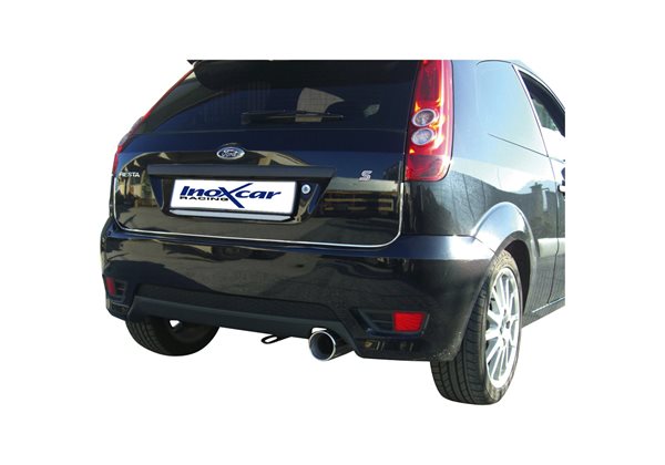 Escape Inoxcar para Ford Fiesta 1.6 TDCi (90pk) 2002- 102mm 