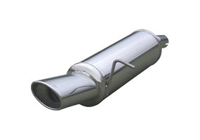 Escape Inoxcar para Ford Fiesta 1.4 TDCi (68pk) 2002- 120x80mm 