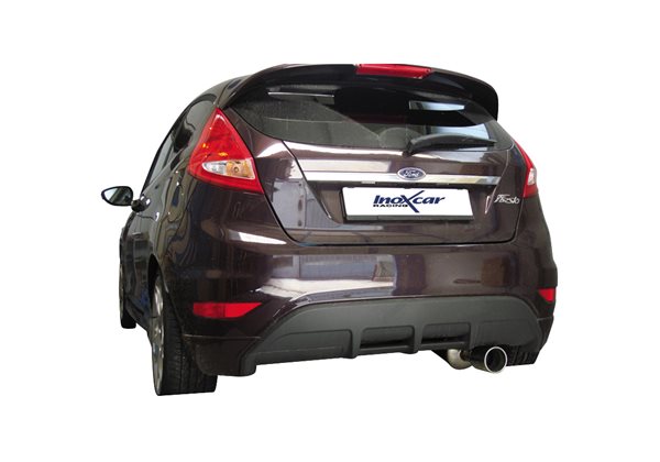 Escape Inoxcar para Ford Fiesta VII 1.6 (120pk) 9/2008- 102mm 