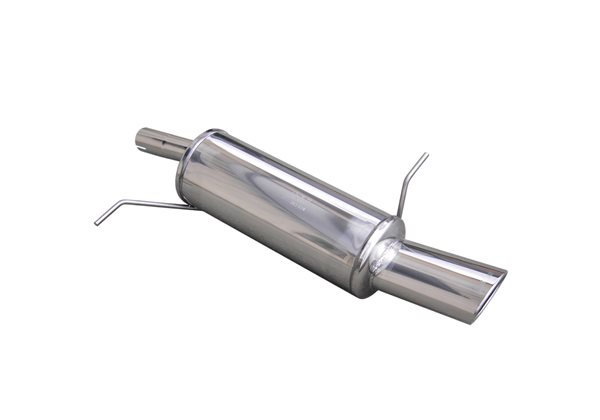 Escape Inoxcar para Ford Fiesta 1.4 16v (96pk) 2008- 120x80mm 