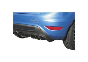 Escape Inoxcar para Ford Fiesta VII 1.6 (120pk) 9/2008- 2x80mm Racing 
