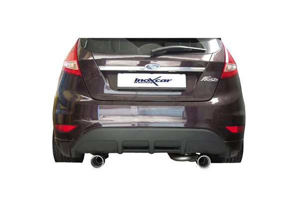 Escape Inoxcar para Ford Fiesta VII 1.6 (120pk) 9/2008- 102mm 