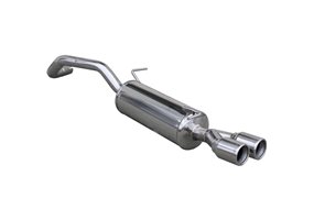 Escape Inoxcar para Audi A1 1.4TFSi Sport (185pk) 2011- Ø55mm 2x80mm 