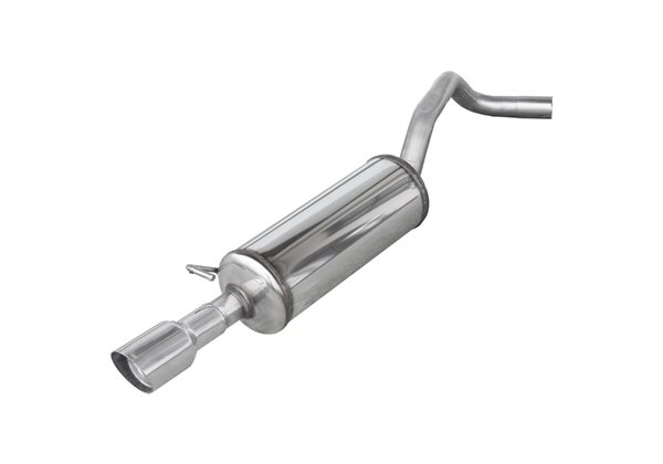 Escape Inoxcar para Audi A1 (8X) 1.6 TDI 90pk 1x90mm Rally 