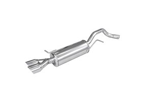 Escape Inoxcar para Audi A1 1.4TFSi (122pk) 2011- 2x80mm Racing 