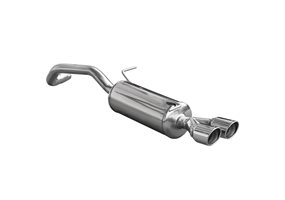 Escape Inoxcar para Audi A1 1.4TFSi (122pk) 2011- 2x80mm X-Race 