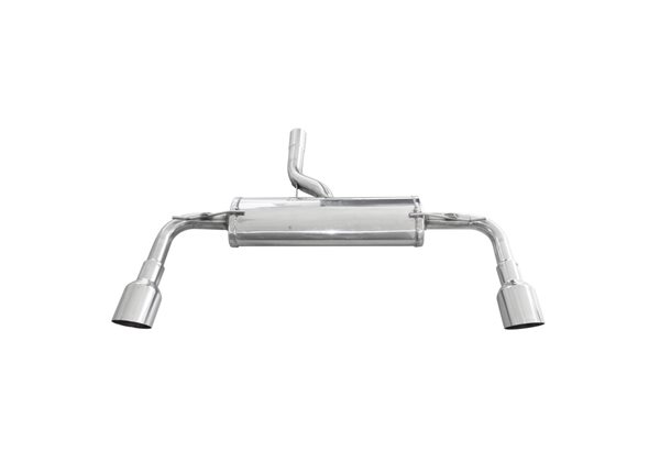 Escape Inoxcar para Mini Countryman 1.6 Cooper S (184pk) 2010- Ø55mm Links/Rechts 102mm Racing 