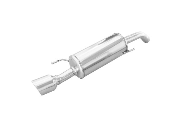 Escape Inoxcar para Opel Adam 1.4 S Turbo 150pk 2015- 54mm 1x102mm Racing 