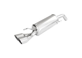 Escape Inoxcar para Opel Adam 1.4 S Turbo 150pk 2015- 54mm 2x80mm Racing 