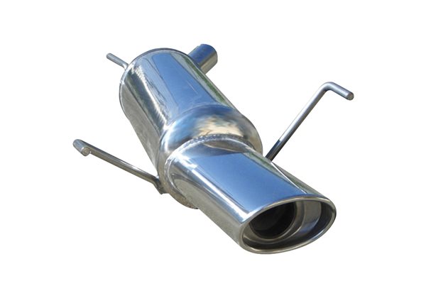 Escape Inoxcar para Opel Tigra TwinTop 1.4 16v (90pk) 2005- 120x80mm 