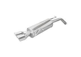 Escape Inoxcar para Peugeot 207 1.6 16V GTI 175pk 2007- Ø 55 2x80mm X-Race 