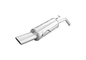 Escape Inoxcar para Peugeot 207CC 1.6 16v VTi (120pk) 2007- 120x80mm 