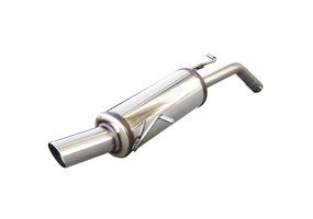 Escape Inoxcar para Peugeot 207CC 1.6 16v VTi (120pk) 2007- 90mm Rally 