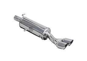 Escape Inoxcar para Peugeot 308 1.6THP GTi (200pk) 2011-2013 Ø65mm 2x80mm Racing 