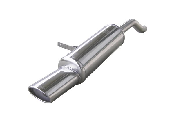 Escape Inoxcar para Renault Clio III 1.5 DCi (68-86pk) 2005- Ø45mm 120x80mm 