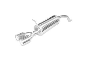 Escape Inoxcar para Renault Clio 4 1.2 75pk 2013- 2x80mm 