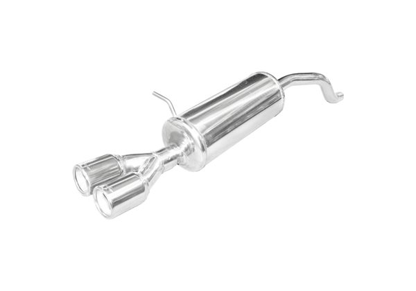 Escape Inoxcar para Renault Clio 4 1.2 75pk 2013- 2x80mm 