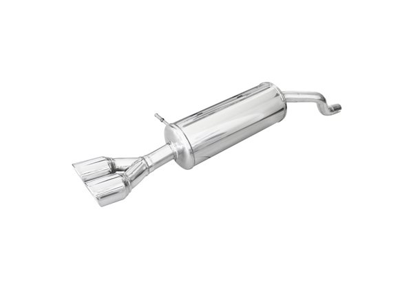 Escape Inoxcar para Renault Clio 4 1.2 GT 120pk 2013- 2x80mm X-Race 