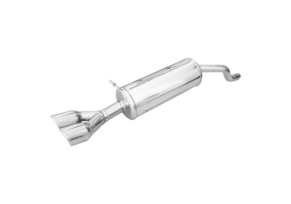 Escape Inoxcar para Renault Clio 4 1.5 Dci 75pk 2015- Ø 40 2x80mm X-Race 