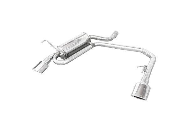 Escape Inoxcar para Peugeot 406 Coupe 2.0 (132pk) 1997- Links/Rechts 120x80mm 