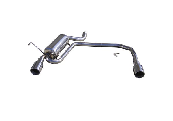 Escape Inoxcar para Peugeot 406 2.0T/2.2 16v/3.0 V6 Links/Rechts 102mm 