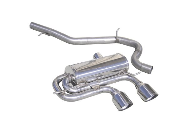 Escape Inoxcar para Volkswagen Golf VI 2.0 R TSi 4Motion (270pk) 2010- 2x102mm Racing 