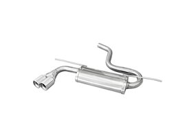 Escape Inoxcar para Volkswagen Golf VII 1.4 125pk 2013- 2x80mm 