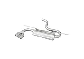 Escape Inoxcar para Volkswagen Golf VII 1.4 125pk 2013- 2x80mm Racing 