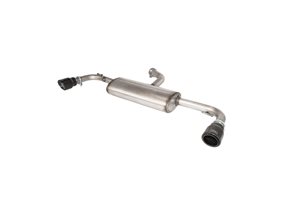 Escape doble Ulter Sport Volkswagen Golf VI HB 1.4i 59kW/1.4TSi 90/118kW/2.0TDI 81/103kW 2008- 90mm Zwart 'Dual-Wall' 