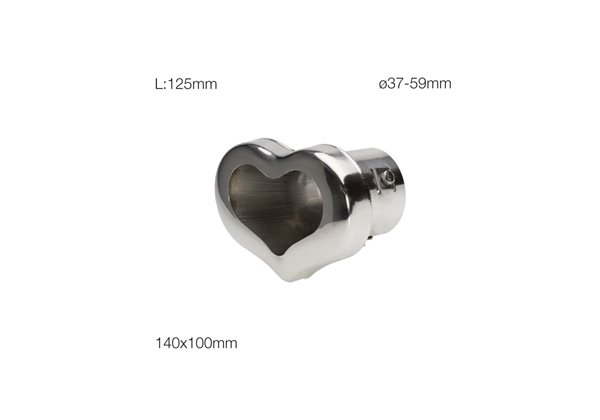 Cola Escape Sr Heart Acero Inoxidable