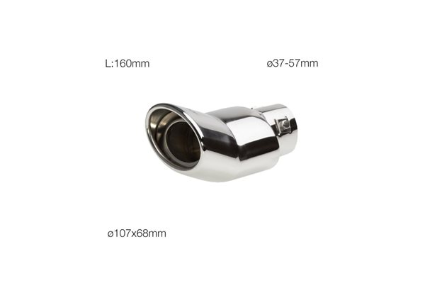 Cola Escape Sr Oval Dtm Acero Inoxidable