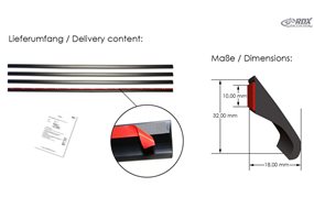 Extensiones pasos rueda rdx universal universal