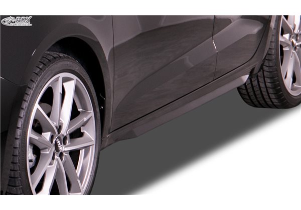 Juego taloneras laterales rdx abs plastico audi a1 (gb) "slim" 